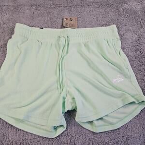 Womens XL Mint Green Elevated Athletic Running Workout Shorts by PUMA